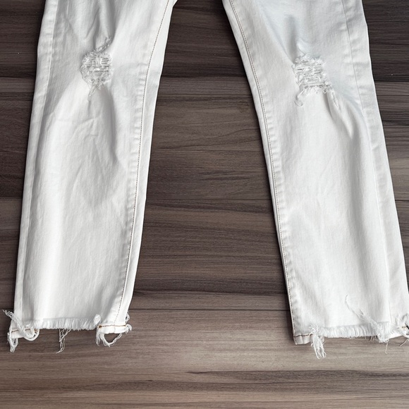 🔻 R13 Boy Straight Denim Garett White Distressed - size 25 - Picture 10 of 16